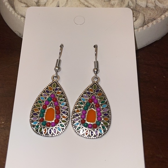 Bohemian earrings - Picture 2 of 2